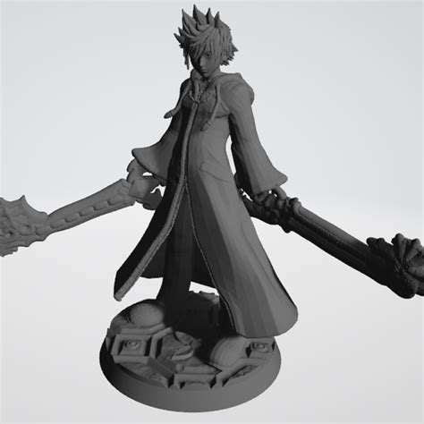 Free STL file Roxas (KH3) ・3D print design to .